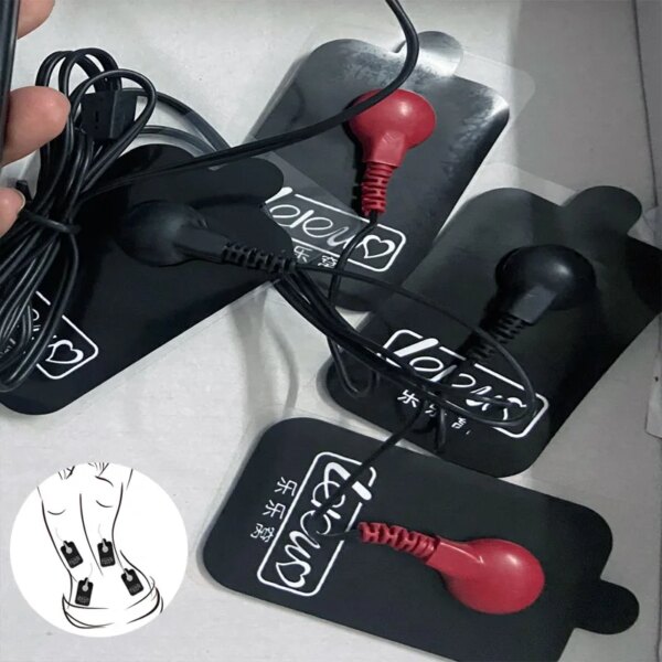Electro Shock Anal Plug Penis Plug Cock Rings E-stim Ball Stretcher Massage Pad Nipple Clamps For Men Electric Stimulate Sex Toy