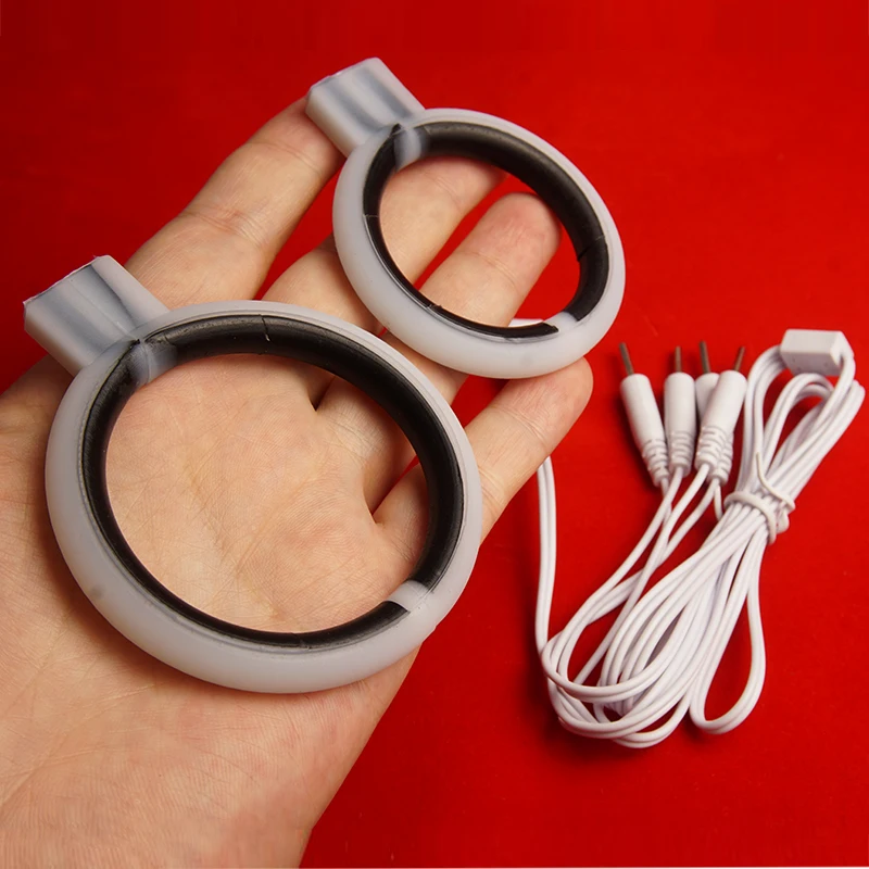Electro BDSM Penis Cock Ring,Electric Sex,E stim E-stim Anal Butt Plug,Electrosex Electrostimulator Electroshock Controller