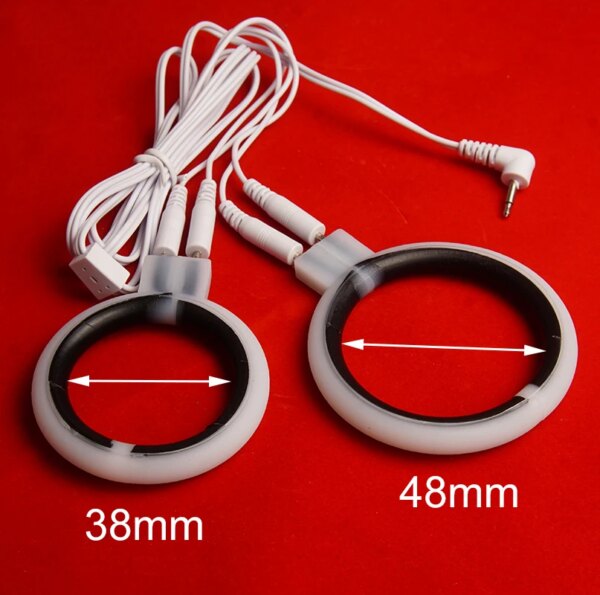 Electro BDSM Penis Cock Ring,Electric Sex,E stim E-stim Anal Butt Plug,Electrosex Electrostimulator Electroshock Controller