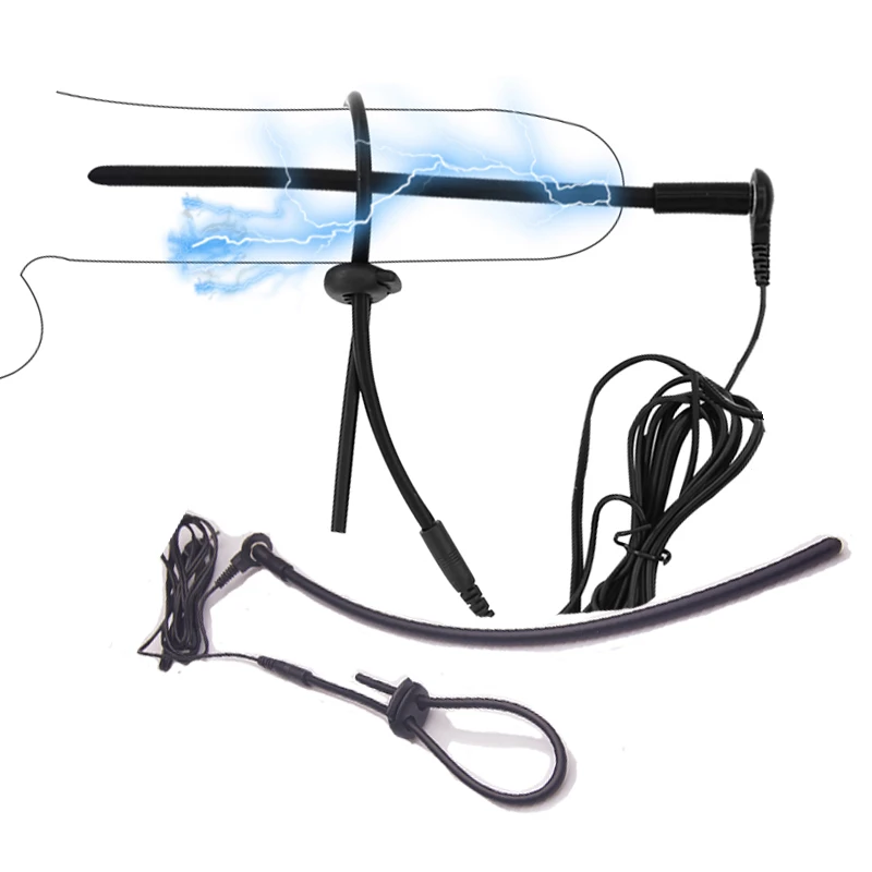 Electric Sex for Men Penis Cock Ring,E stim E-stim Estim Cockring,BDSM Electro Shock Glans Trainer,Electrosex Electrostimulation