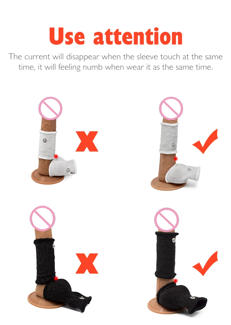 Taser Electro Shock Sex Accessorry E-stim Penis/Glans/Anal/Clit/Vagina/Labia/Nipple Electric Masturbation Products For Women Men