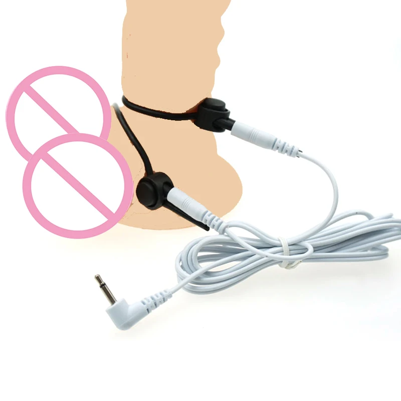 Taser Electro Shock Sex Accessorry E-stim Penis/Glans/Anal/Clit/Vagina/Labia/Nipple Electric Masturbation Products For Women Men