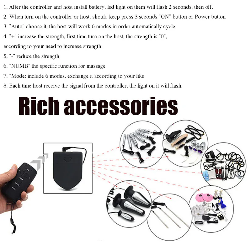 Electro Bdsm Penis Ring Electrostimulator Nipple Clamps,E-stim Chastity Cage Anal Plug,Electric Sex Glans Trainer Urethral Plug