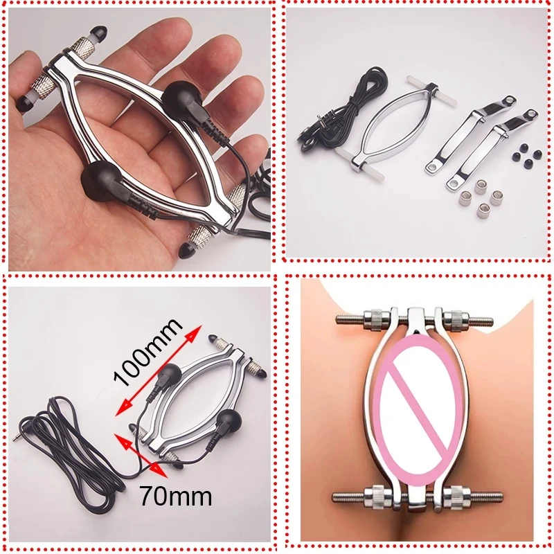 Electro Bdsm Penis Ring Electrostimulator Nipple Clamps,E-stim Chastity Cage Anal Plug,Electric Sex Glans Trainer Urethral Plug