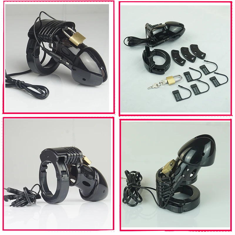 Electro Bdsm Penis Ring Electrostimulator Nipple Clamps,E-stim Chastity Cage Anal Plug,Electric Sex Glans Trainer Urethral Plug