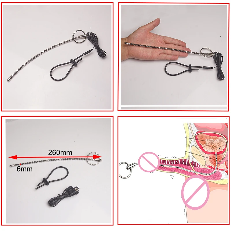 Electro Bdsm Penis Ring Electrostimulator Nipple Clamps,E-stim Chastity Cage Anal Plug,Electric Sex Glans Trainer Urethral Plug