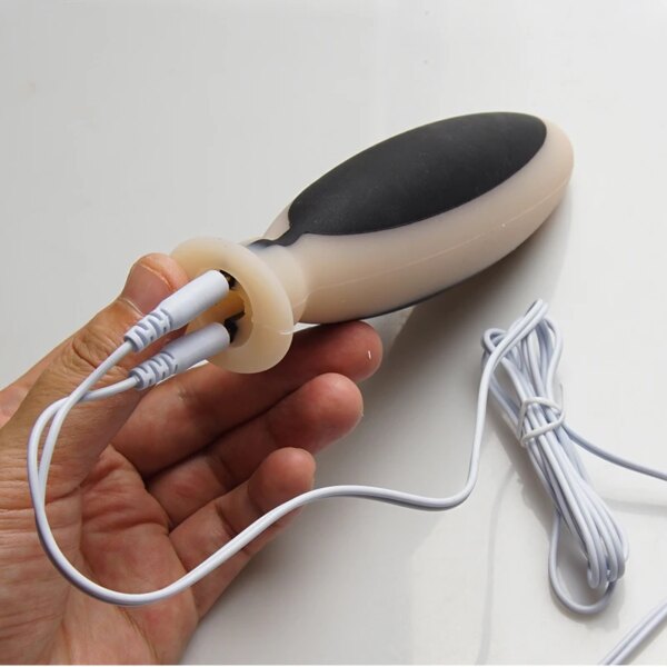 Electro Shock Anal Butt Plug,BDSM Toys,Electric Sex Cock Ring,Electrostimulation Electrostimulator,E stim Estim Stimulation