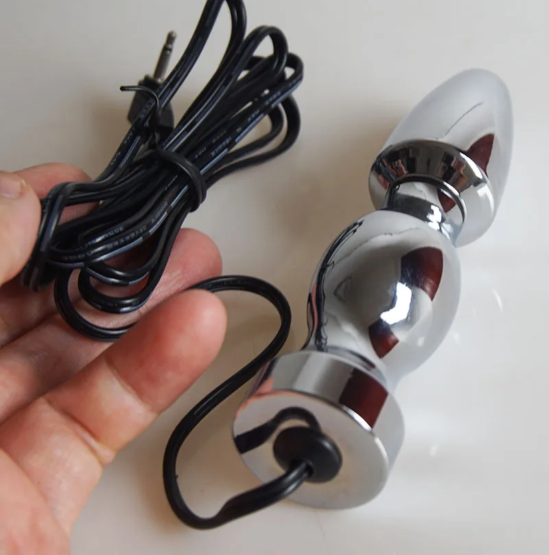 Electric Shocker Anal Butt Plug,E stim Estim Sex Toys,Electro Shock Bdsm Penis Plug Sounding,Electrostimulator E-stim Unit