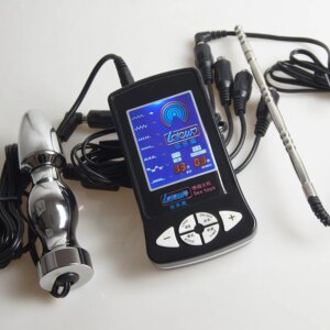 Electric Shocker Anal Butt Plug,E stim Estim Sex Toys,Electro Shock Bdsm Penis Plug Sounding,Electrostimulator E-stim Unit