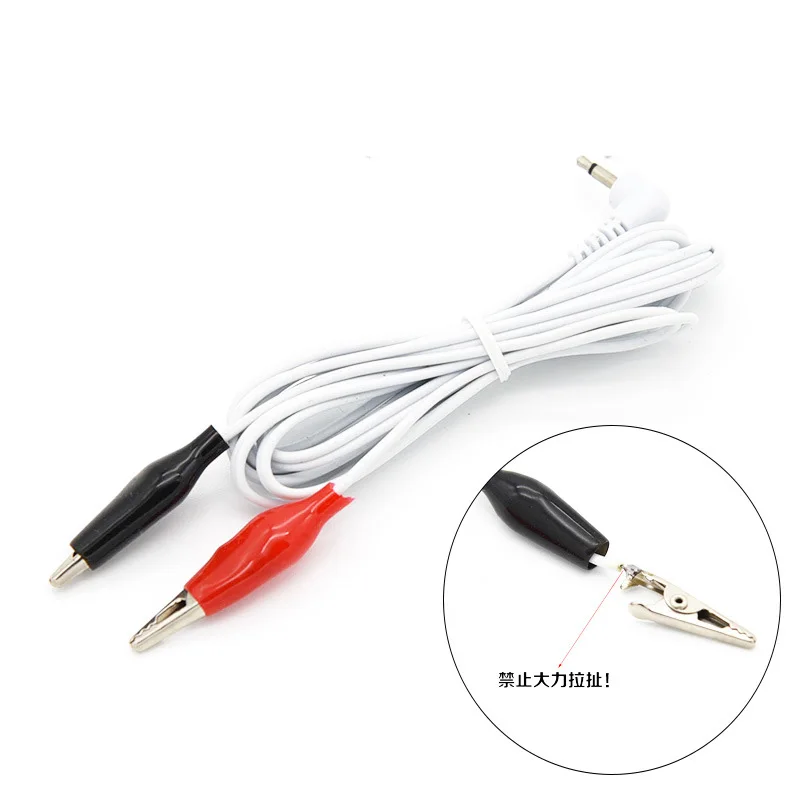 Electrode Lead Electric Shock Wires，Electrical Set Electro Cable To Connect for Penis Anal Therapy Massager E-stim Sex Toys