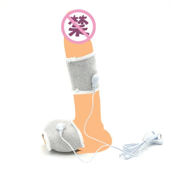 BDSM Electro Shock Penis Cock Ring,Electric Shocker E Stimulation Chastity Cage,E stim Estim E-stim Sex Toys for Men,Electrosex