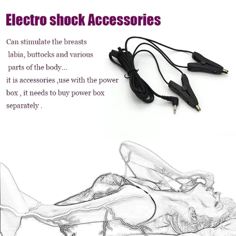 18+ Adults Electric Shock Nipple Clamps Electrical Stimulator Electro Labia Clip Clitoris Massager E-stim Slave Women Sex Toys