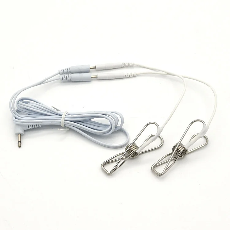 18+ Adults Electric Shock Nipple Clamps Electrical Stimulator Electro Labia Clip Clitoris Massager E-stim Slave Women Sex Toys