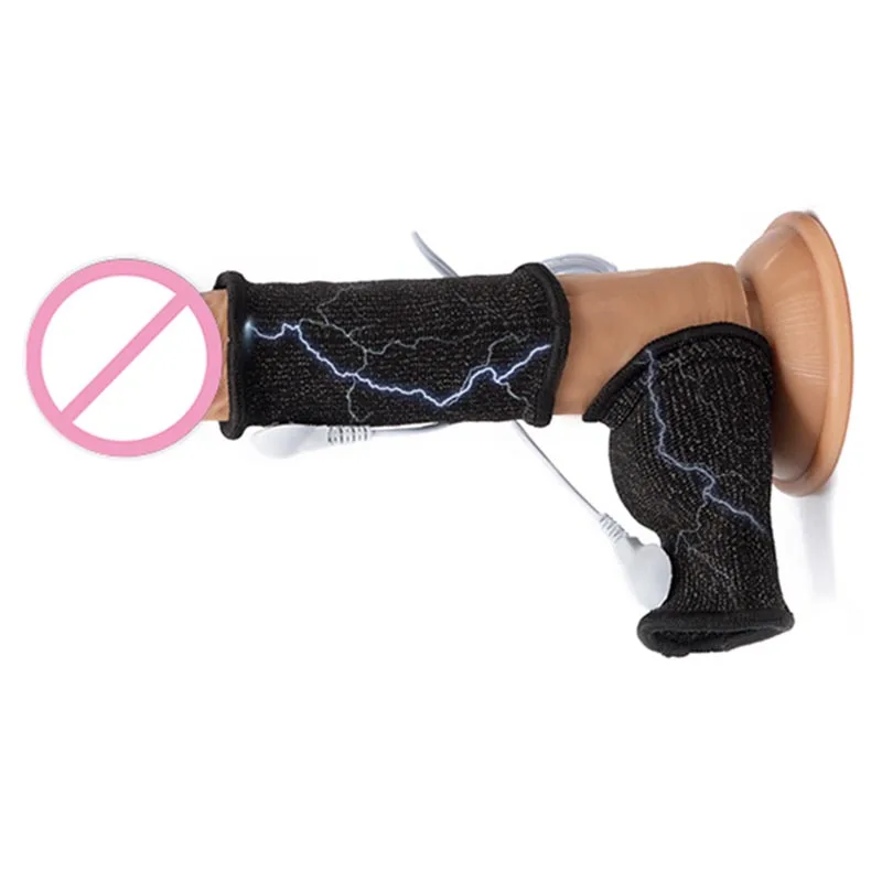 Electro Sex for Men,E stim Penis Cock Ring,Electrosex Electrostimulation Cockring,e-stim Chastity Cage,BDSM Toys,Electric Shock