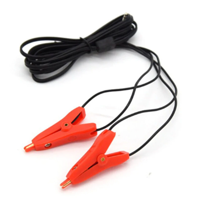 Electric Shock Nipple Clamp Breast Massager BDSM Bondage E-stim Clit Clip Electro Penis Stimulation Sex Game Toy Sex Product Kit