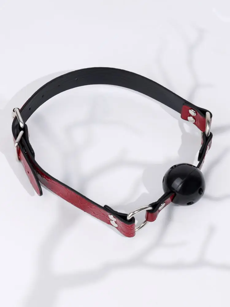 Silicone Ball Gag with Breathing Holes Detachable Open Mouth Gag Breathable Muzzles Bondage Restraints Adult Toys for Women Play Silicone Ball Gag with Breathing Holes Detachable Open Mouth Gag Breathable Muzzles Bondage Restraints Adult Toys for Women Play
