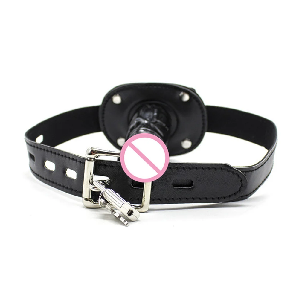 Open Mouth Dildo Gag Penis Plug Oral Sex Toys For Women Men Fetish Bdsm Bondage Restraints Adult Games Sexyshop Couple Products