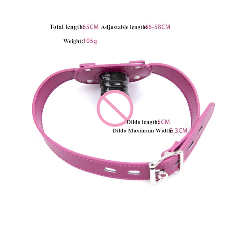 Open Mouth Dildo Gag Penis Plug Oral Sex Toys For Women Men Fetish Bdsm Bondage Restraints Adult Games Sexyshop Couple Products