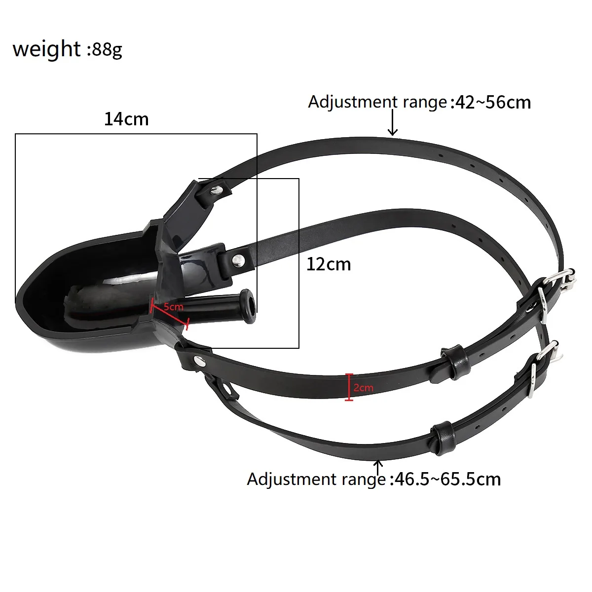 BDSM Slave Dog Training Watering Funnel Gag Bondage Restraint Open Mouth Breathable Sex Toys For Couple Make one's mouth water