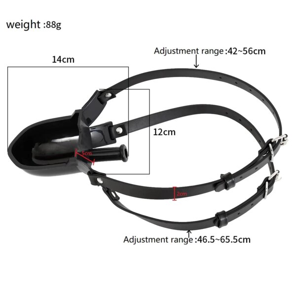BDSM Slave Dog Training Watering Funnel Gag Bondage Restraint Open Mouth Breathable Sex Toys For Couple Make one's mouth water