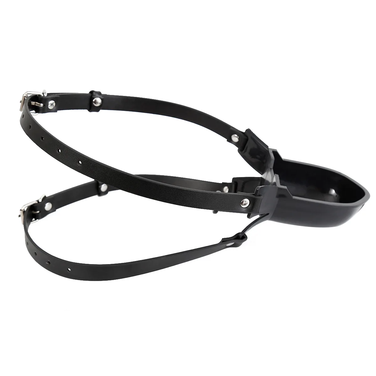 BDSM Slave Dog Training Watering Funnel Gag Bondage Restraint Open Mouth Breathable Sex Toys For Couple Make one's mouth water