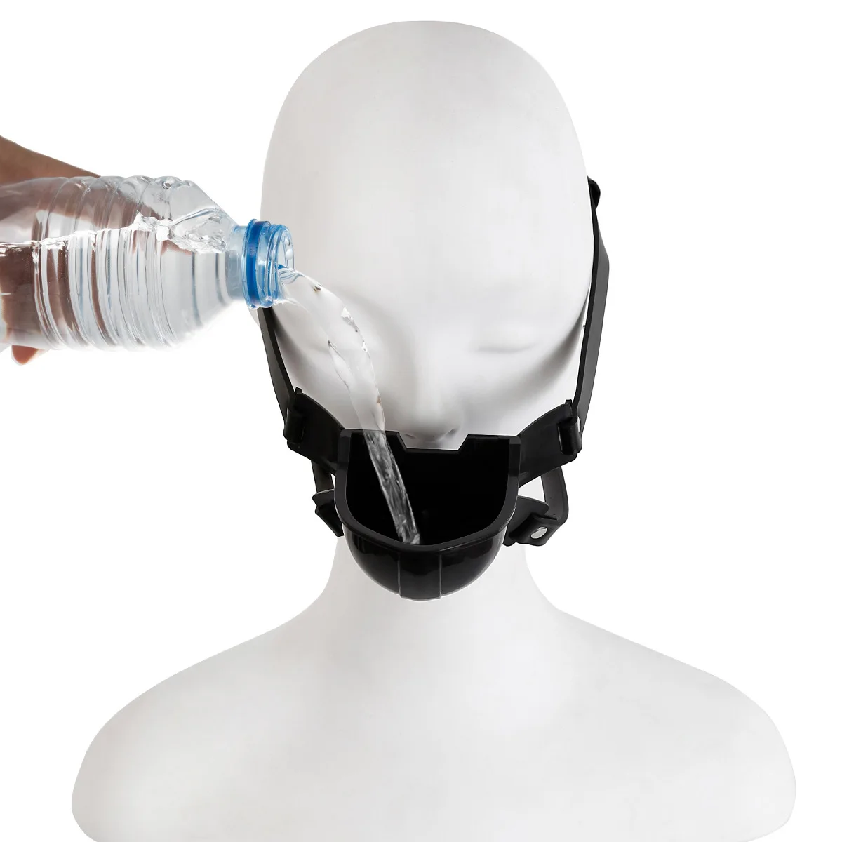 BDSM Slave Dog Training Watering Funnel Gag Bondage Restraint Open Mouth Breathable Sex Toys For Couple Make one's mouth water
