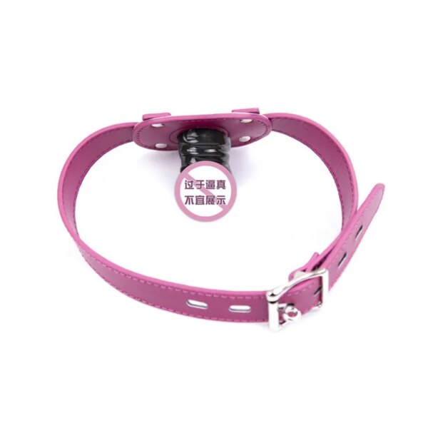 Open Mouth Gag Silicone Ball Dildo Restraint Fetish Flirting BDSM Bondage Sex Toys for Couples Adult Erotic Game Chastity Belt