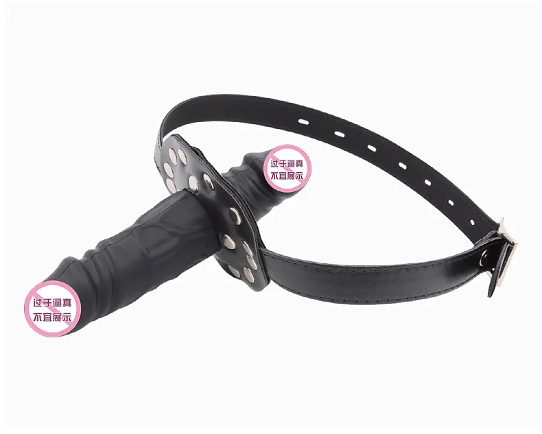 Double-Ended Penis Plug Dildo Open Mouth Gag Fetish BDSM Bondage Bite Adult Sex Toys Products for Women Men Couples Sexy Slave Double-Ended Penis Plug Dildo Open Mouth Gag Fetish BDSM Bondage Bite Adult Sex Toys Products for Women Men Couples Sexy Slave