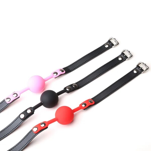 Bdsm Bondage Mouth Ball Open Mouth Gag Adult Games Erotic Flirting Sex Toys For Couples Women No Vibrators For Women Sex Shop