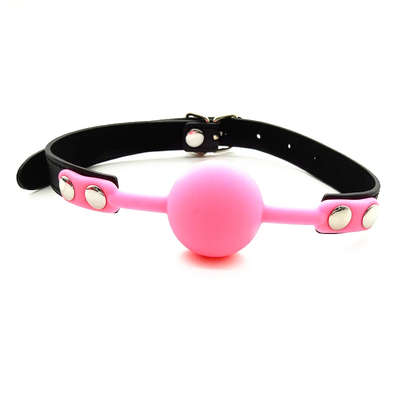 Soft Silicone Oral Fetish Open Mouth Gag Bondage Gear Slave Gag Ball Bdsm toys Fun Sex Games Adult Toys Sex Toys for Women