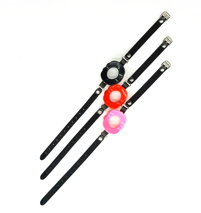 Soft Silicone Oral Fetish Open Mouth Gag Bondage Gear Slave Gag Ball Bdsm toys Fun Sex Games Adult Toys Sex Toys for Women