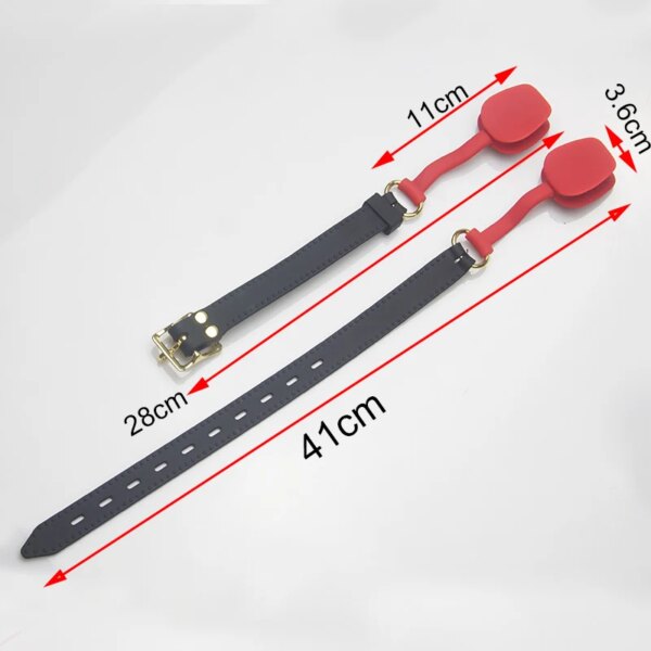 100% Silicone BDSM Open Mouth Spreader Gag Harness,SM Invisible Slave Gags Bondage,Sex Toys For Couples Adult Games,Restraints