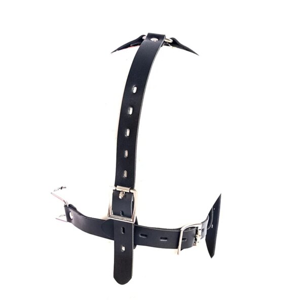 Bdsm Slave Metal Claw Hook Mouth Spreader,Oral Fixation Fetish Open Mouth Bite Gag SM Leather Bondage Oral Toys Sex Accessories