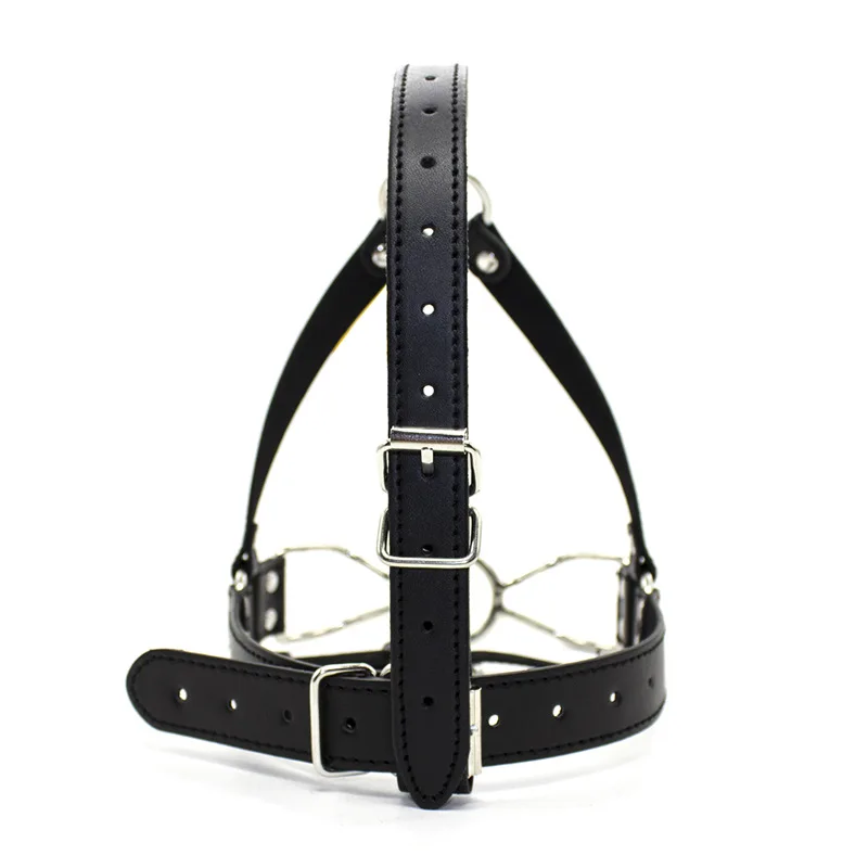 2024 Sex Toys Metal Ring Gag Flirting Open Mouth with O-Ring Sexual Bondage bdsm Harness type exotic accessories for Couples