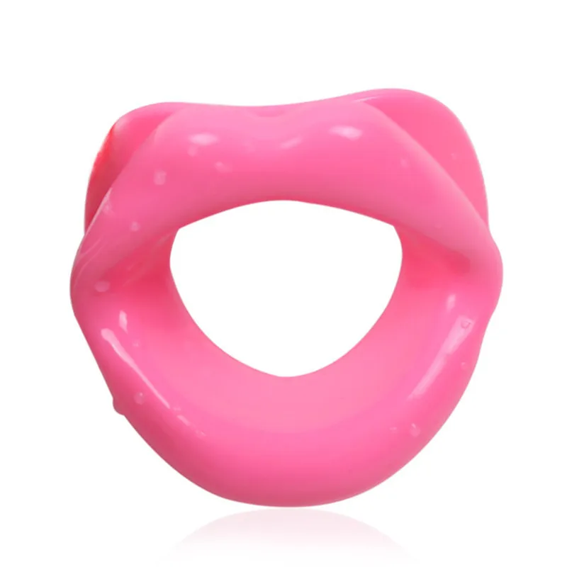 BDSM Oral Sex Toys Open Mouth Lip Shape Gag Fetish Slave Bondage Accessories Silicone Mouth Gag Ball Adult Sex Toys Gay Fetish