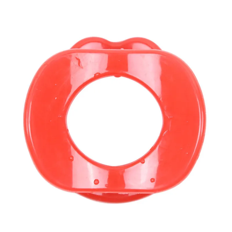 BDSM Oral Sex Toys Open Mouth Lip Shape Gag Fetish Slave Bondage Accessories Silicone Mouth Gag Ball Adult Sex Toys Gay Fetish