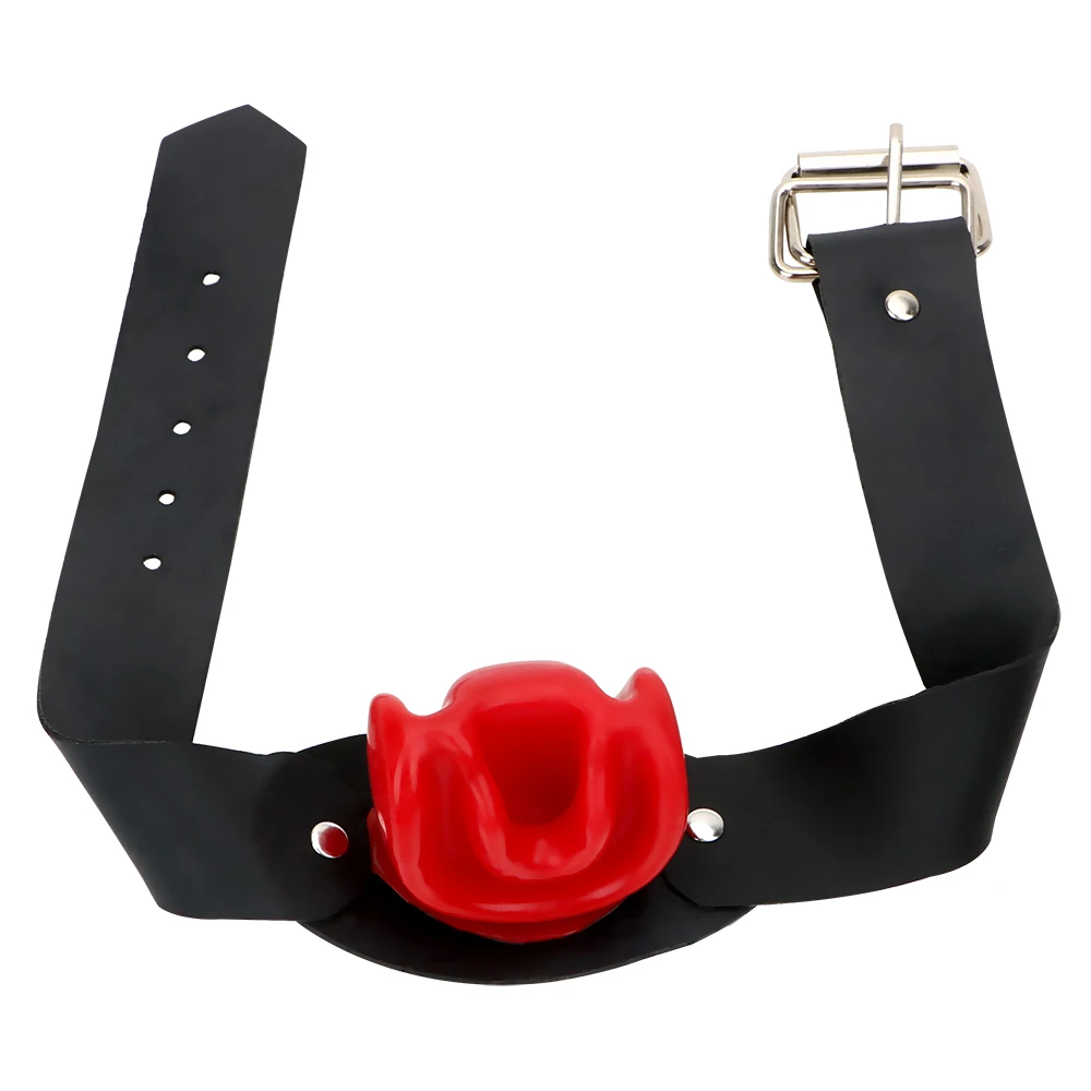 IKOKY Dilatation Ball Sex Toys For Couples Erotic Oral Latex Mouth Plug Safe Latex Adult Games Fetish Bondage Open Mouth