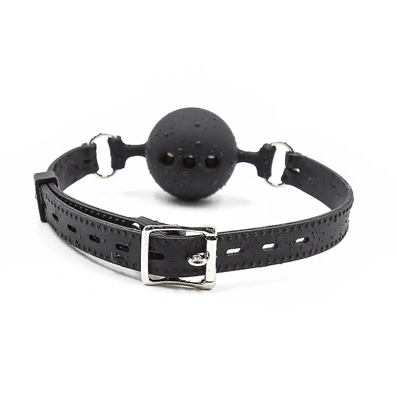 3 Sizes Soft Safety Silicone Open Mouth Gag Ball Bdsm Bondage Gear Erotic Product Sex Toys For Couples Two Woman Men Adult Games