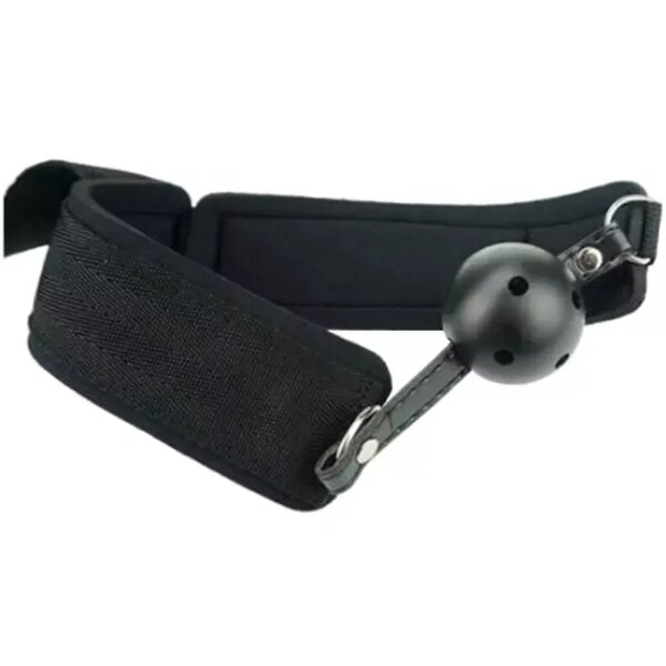 Backhand back gag ball female slave tempering props SM bondage bondage handcuffs flirting role-playing erotic sex toys