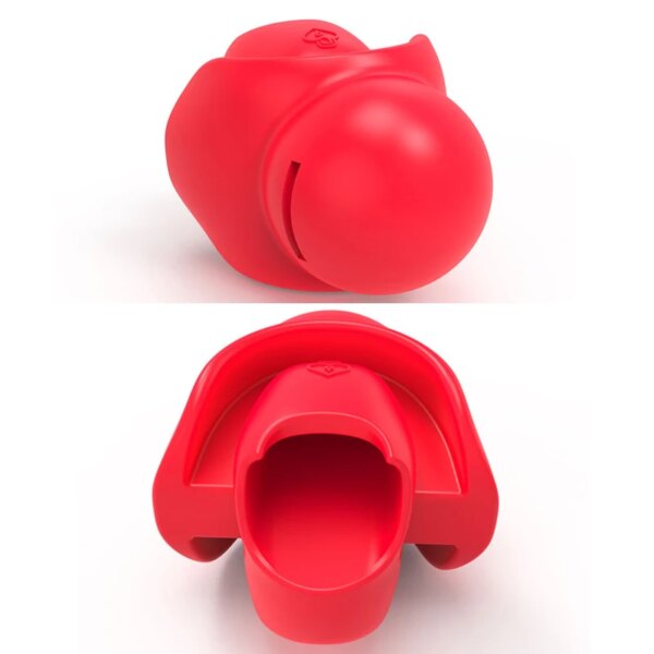 Silicone Mouth Gag Erotic Fixed Tongue Gag Ball Couple Adult Game Alternative Bondage Gag Ball Erotic Sex Toy Store