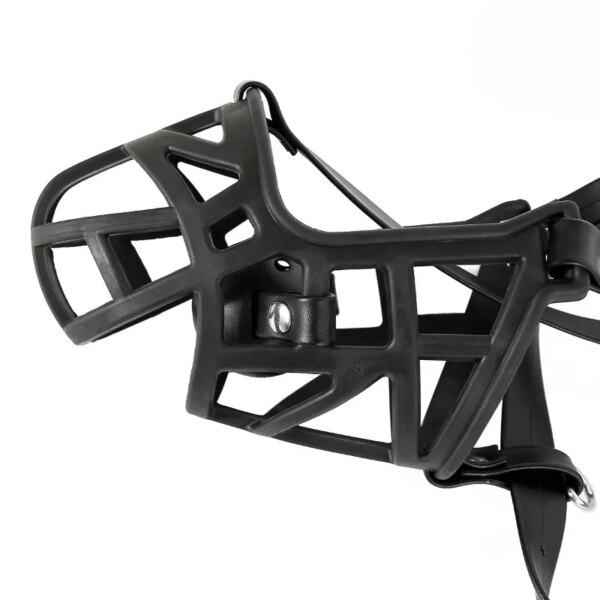 Leather Bdsm Mask Soft Silicone Dog Muzzle Head Face Bondage Harness Ball Bite Gag Fetish  Slave Pet Role Play Sex Toy