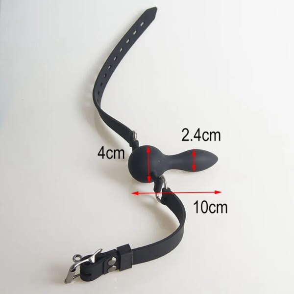 BDSM Medical Silicone Mouth Dildo Penis Gag Plug,Slave Bondage Gags Ball,Sex Toys For Couples,Bondage,Restraints,Restriction