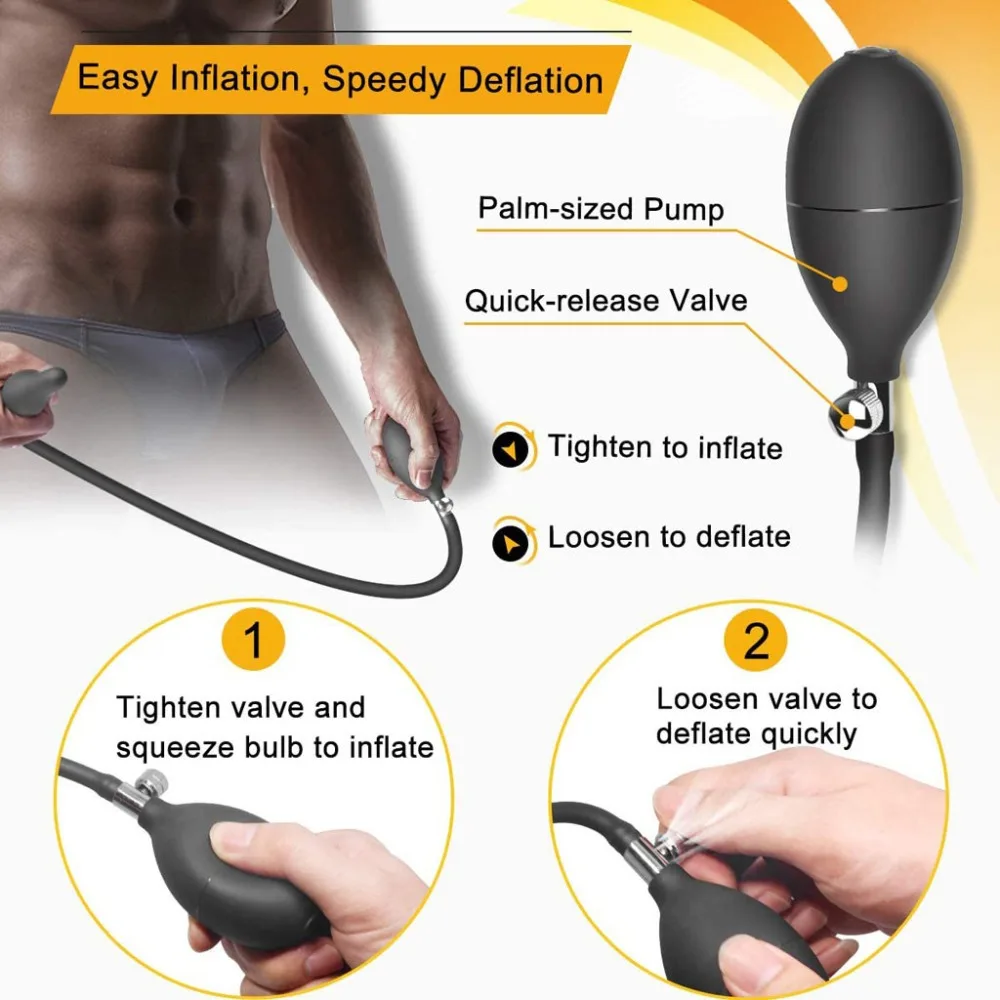 Inflatable Silicone Penis/Ball Gag Oral Dildo Open Mouth Plug Expandable Pump Big Anal Butt Plug Vibrator BDSM Flirt Sex Tools Inflatable Silicone Penis/Ball Gag Oral Dildo Open Mouth Plug Expandable Pump Big Anal Butt Plug Vibrator BDSM Flirt Sex Tools