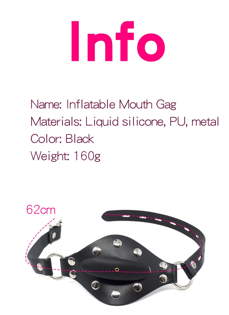 Inflatable Silicone Penis/Ball Gag Oral Dildo Open Mouth Plug Expandable Pump Big Anal Butt Plug Vibrator BDSM Flirt Sex Tools Inflatable Silicone Penis/Ball Gag Oral Dildo Open Mouth Plug Expandable Pump Big Anal Butt Plug Vibrator BDSM Flirt Sex Tools