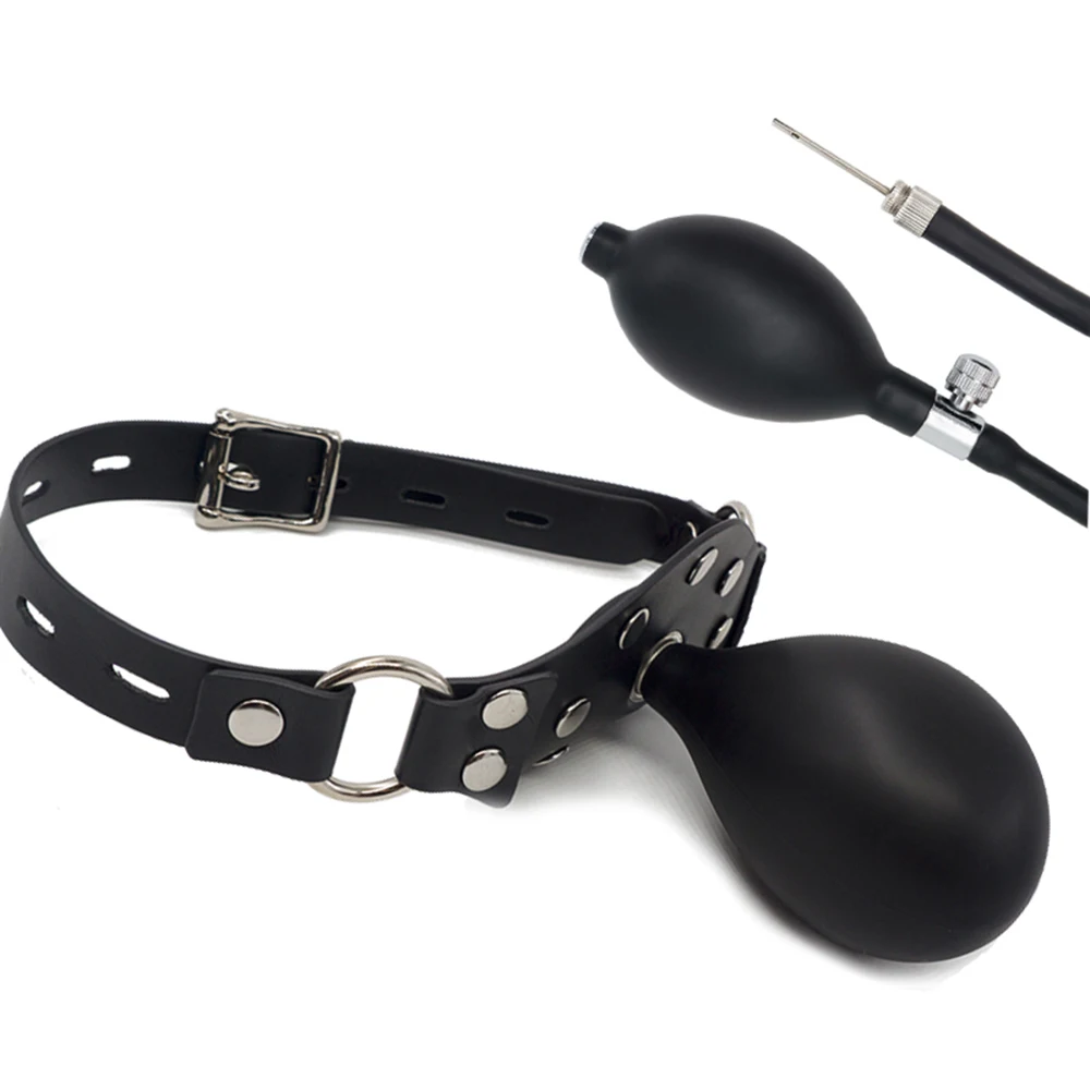 Inflatable Silicone Penis/Ball Gag Oral Dildo Open Mouth Plug Expandable Pump Big Anal Butt Plug Vibrator BDSM Flirt Sex Tools Inflatable Silicone Penis/Ball Gag Oral Dildo Open Mouth Plug Expandable Pump Big Anal Butt Plug Vibrator BDSM Flirt Sex Tools