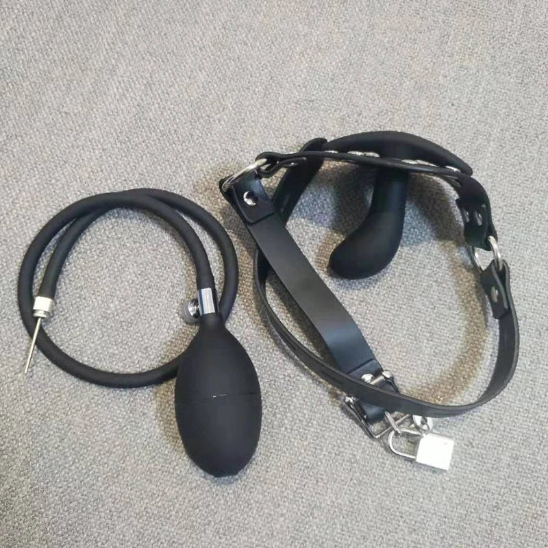 Inflatable Silicone Penis/Ball Gag Oral Dildo Open Mouth Plug Expandable Pump Big Anal Butt Plug Vibrator BDSM Flirt Sex Tools Inflatable Silicone Penis/Ball Gag Oral Dildo Open Mouth Plug Expandable Pump Big Anal Butt Plug Vibrator BDSM Flirt Sex Tools