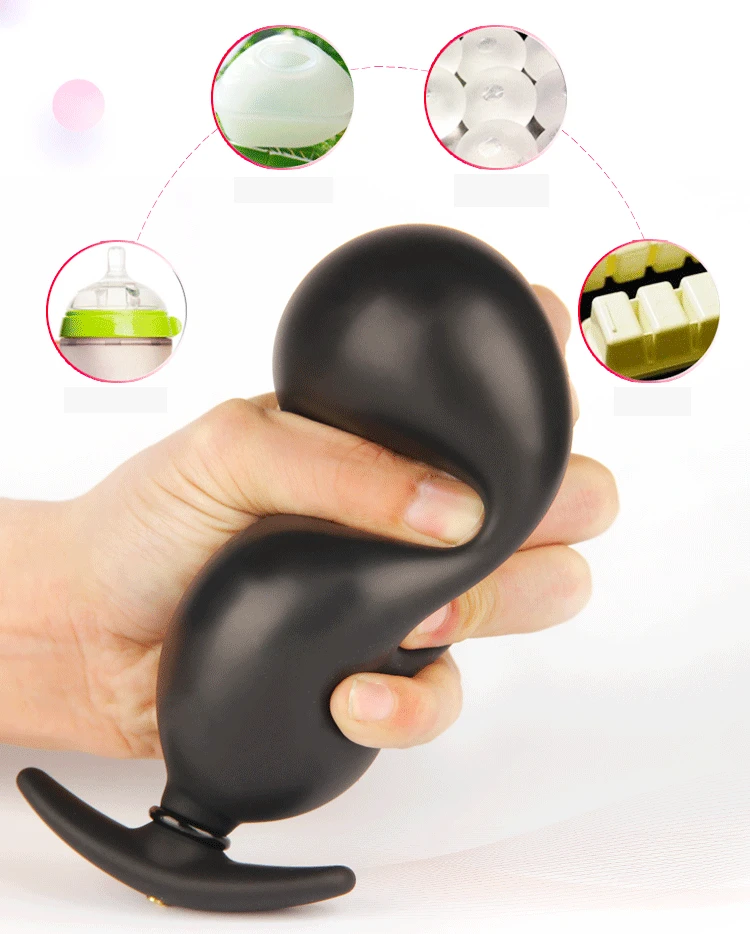 Inflatable Silicone Penis/Ball Gag Oral Dildo Open Mouth Plug Expandable Pump Big Anal Butt Plug Vibrator BDSM Flirt Sex Tools Inflatable Silicone Penis/Ball Gag Oral Dildo Open Mouth Plug Expandable Pump Big Anal Butt Plug Vibrator BDSM Flirt Sex Tools