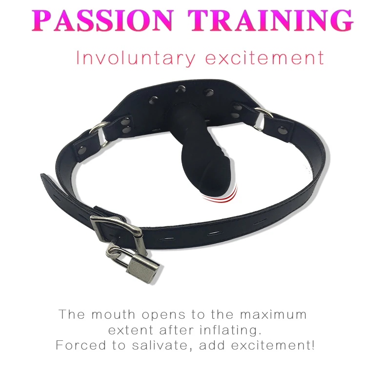 Inflatable Silicone Penis/Ball Gag Oral Dildo Open Mouth Plug Expandable Pump Big Anal Butt Plug Vibrator BDSM Flirt Sex Tools Inflatable Silicone Penis/Ball Gag Oral Dildo Open Mouth Plug Expandable Pump Big Anal Butt Plug Vibrator BDSM Flirt Sex Tools