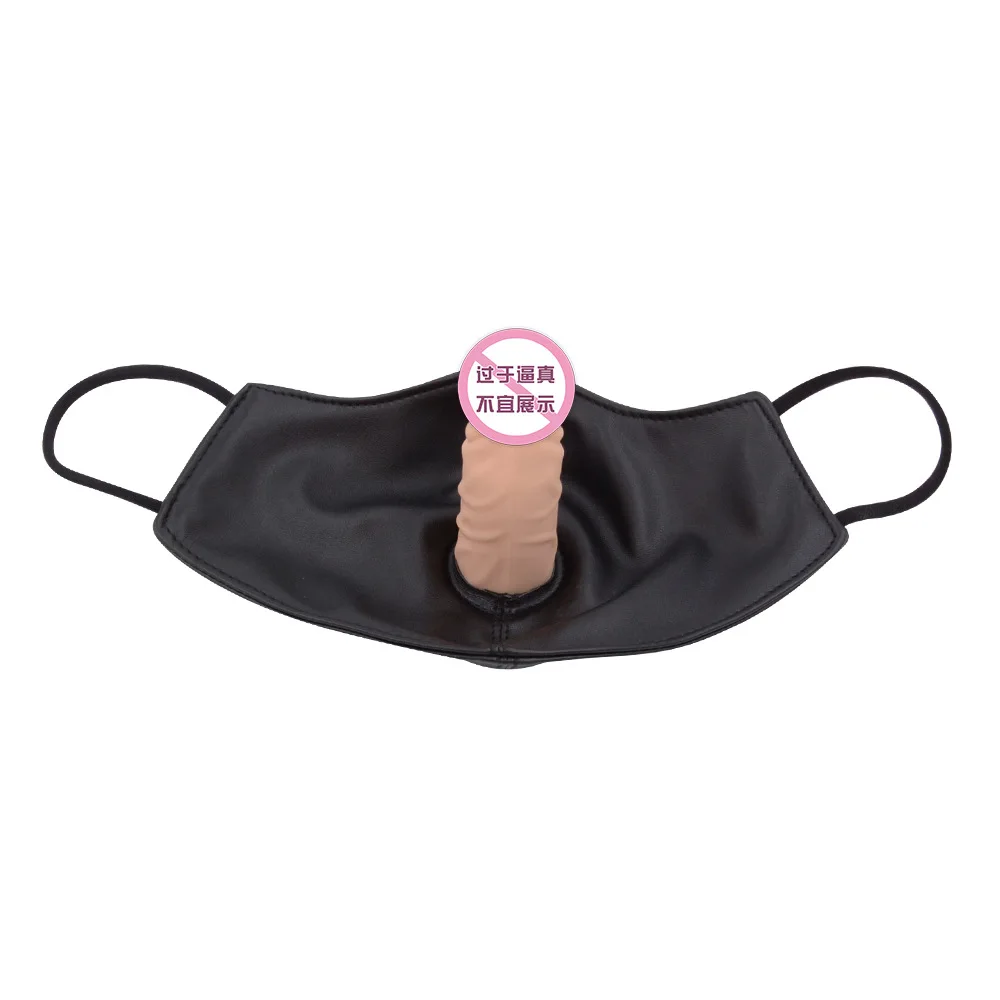 Penis Mask Silicone Dildo Gag Mask BDSM Bondage Fetish Mask Product Mouth Ball SM Accessories Dild Blug Couple Game Product Penis Mask Silicone Dildo Gag Mask BDSM Bondage Fetish Mask Product Mouth Ball SM Accessories Dild Blug Couple Game Product