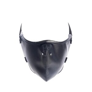 New Leather Hood Mask Mouth Plug Ball Gag Bondage Slave Restraints Fetish Sex Toys For Gay Couples Flirting Adult Games